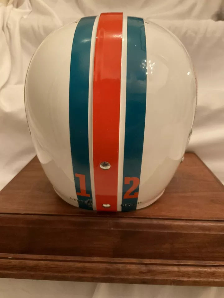 RIDDell Classic RK2 Suspension Football Helmet Miami Dolphins Bob Griese Rookie WESTBROOKSPORTSCARDS