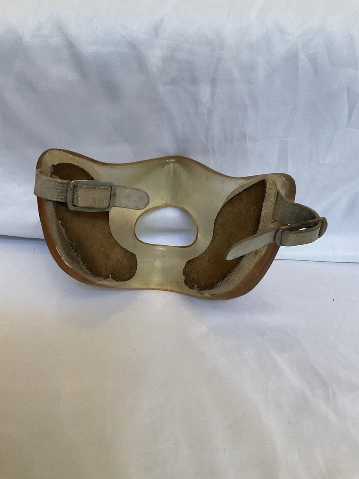 ORIGINAL Rawlings Lucite 1950s Football Helmet Facemask WESTBROOKSPORTSCARDS