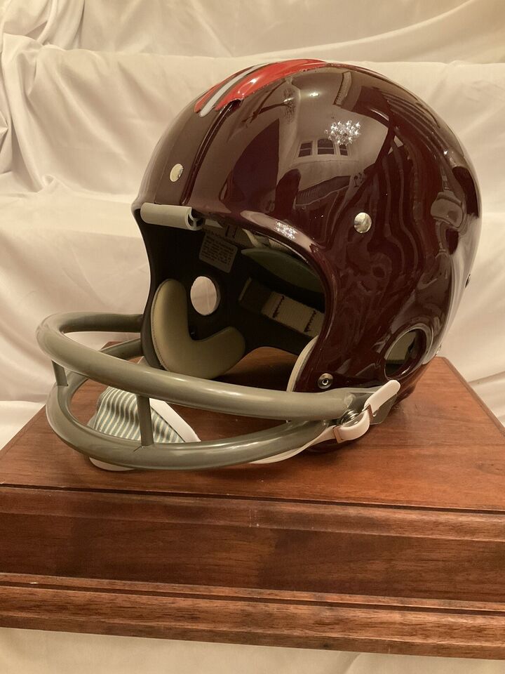 1964 Washington Redskins Feather RK2 Style Football Helmet Charley Taylor Rookie Sports Mem, Cards & Fan Shop:Autographs-Original:Football-NFL:Helmets WESTBROOKSPORTSCARDS