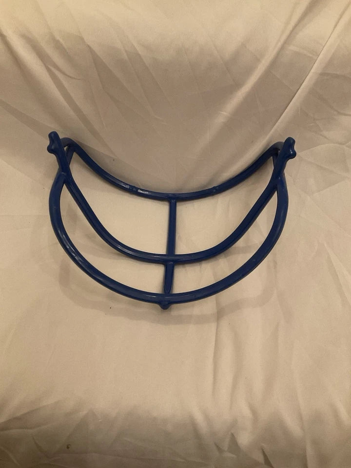 Vintage Schutt 1969 NOP Large Red Dot Royal Blue Football Helmet Face Mask Rare! WESTBROOKSPORTSCARDS