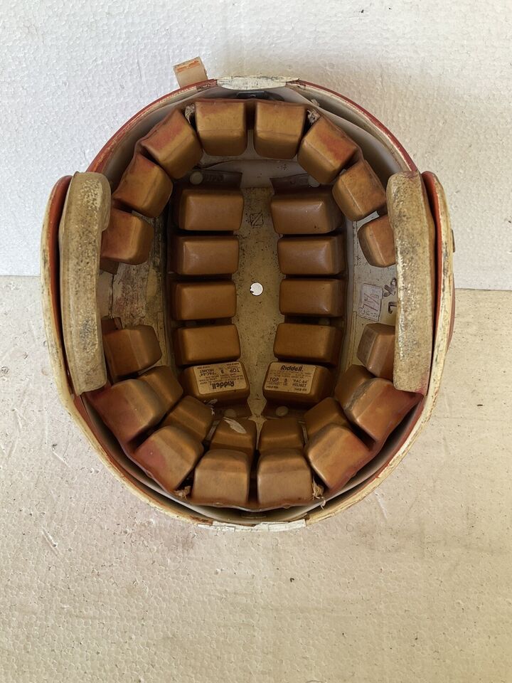 Vintage Original Riddell Kra Lite PAC44 Football Helmet 1979 WESTBROOKSPORTSCARDS