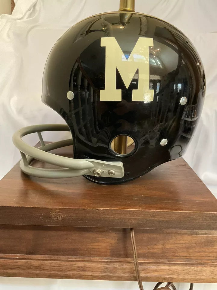 Vintage Original Riddell 1972 Missouri Tigers Kra-Lite Football Helmet Lamp RARE WESTBROOKSPORTSCARDS