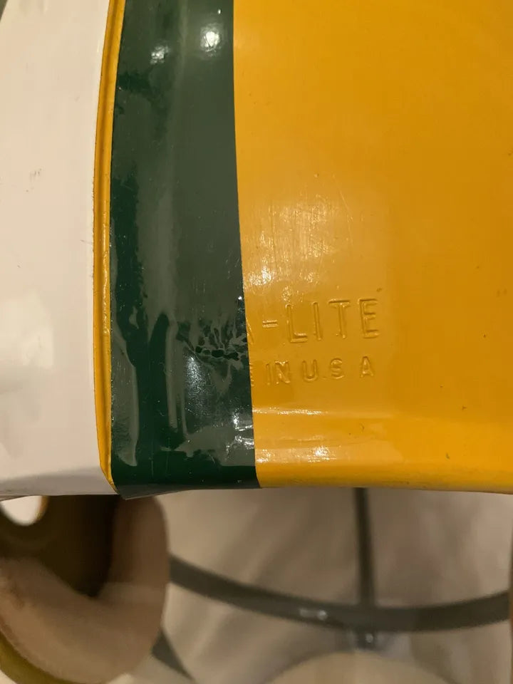 Vintage Riddell Kra-Lite RK2 Suspension Football Helmet Green Bay Packers Sports Mem, Cards & Fan Shop:Fan Apparel & Souvenirs:Football-NFL Riddell