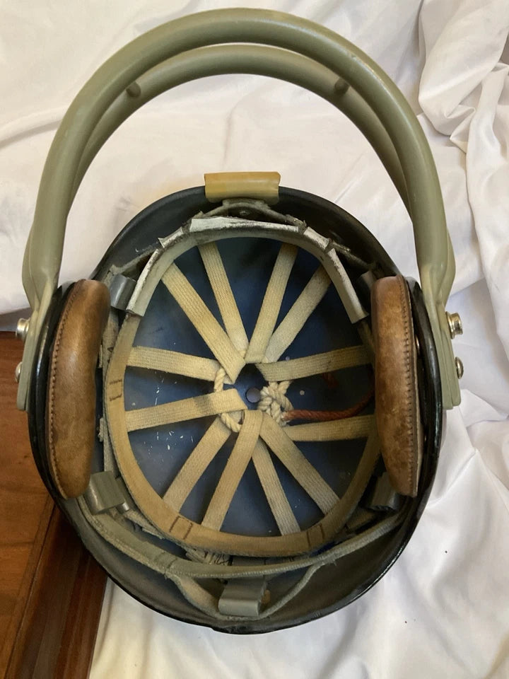 Vintage 1960s Game Used Suspension Football Helmet Vanderbilt Commodores? WESTBROOKSPORTSCARDS