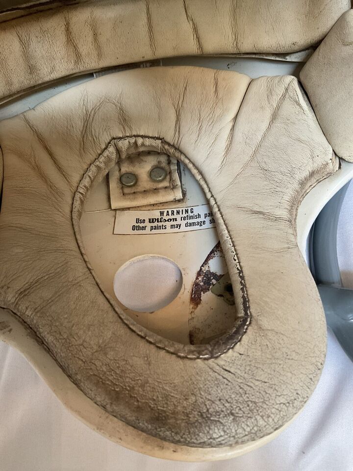 Original Vintage Wilson Football Helmet Custom St. Louis Cardinals Butterfly OPO  WESTBROOKSPORTSCARDS