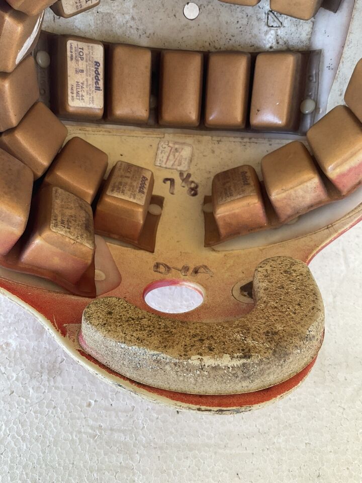 Vintage Original Riddell Kra Lite PAC44 Football Helmet 1979 WESTBROOKSPORTSCARDS