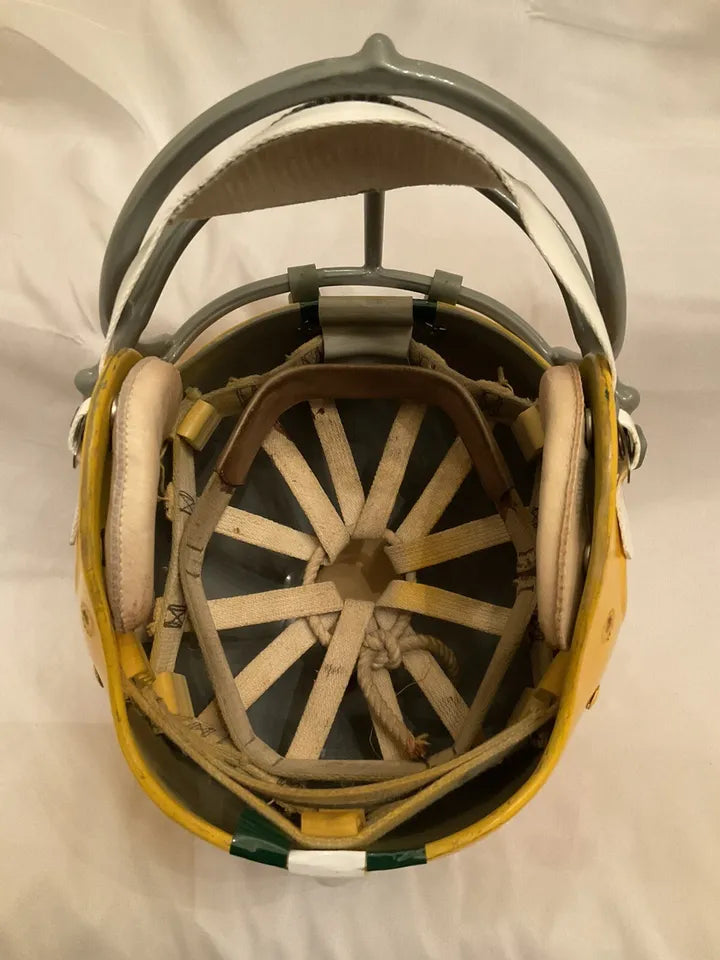 Vintage Riddell Kra-Lite RK2 Suspension Football Helmet Green Bay Packers Sports Mem, Cards & Fan Shop:Fan Apparel & Souvenirs:Football-NFL Riddell