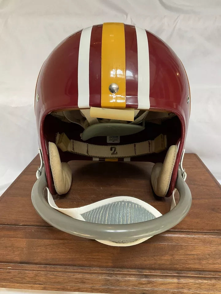 Vintage Riddell Kra-Lite Football Helmet 1973 Washington Redskins Charley Taylor WESTBROOKSPORTSCARDS