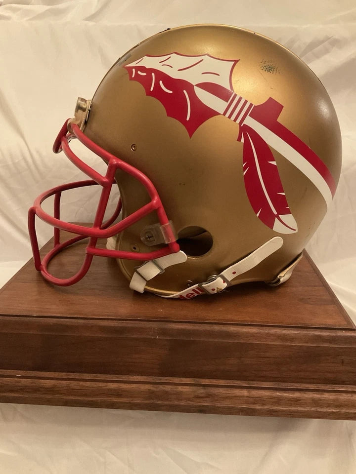RIddell VSR Football Helmet Vintage Game Used 1988-90 Florida State Seminoles WESTBROOKSPORTSCARDS
