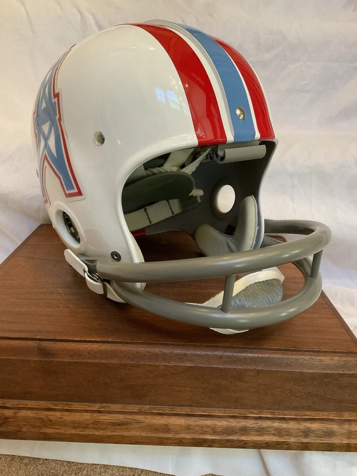 Custom RK Style Football Helmet Houston Oilers WESTBROOKSPORTSCARDS