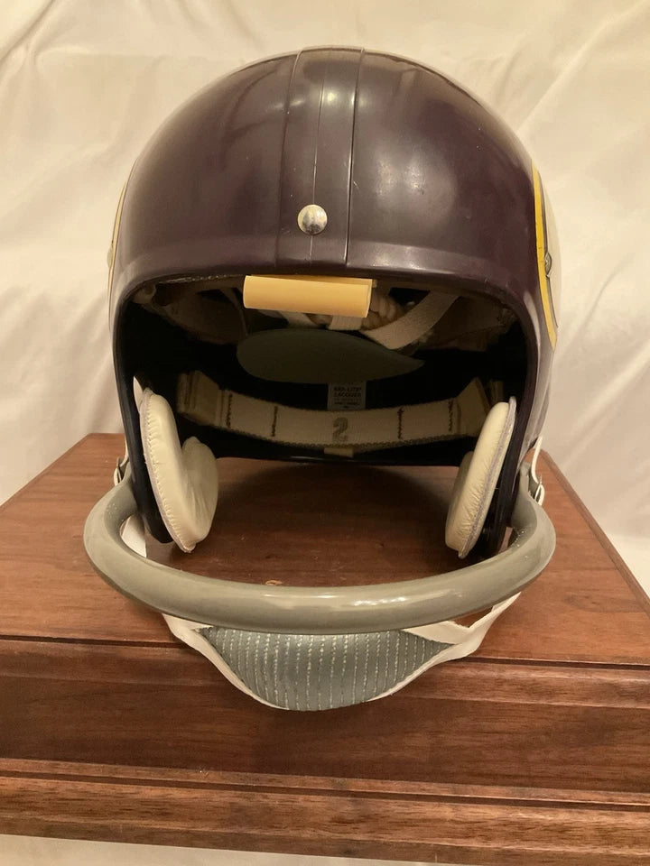 Original Riddell 1970 Minnesota Vikings Kra-Lite TK2 Game Football Helmet WESTBROOKSPORTSCARDS