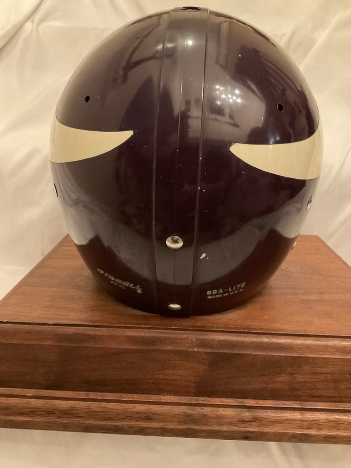 Original Riddell 1970 Minnesota Vikings Kra-Lite TK2 Game Football Helmet WESTBROOKSPORTSCARDS