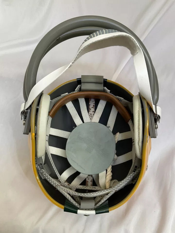 TK2 Style Football Helmet Custom Green Bay Packers Don Horn Autograph WESTBROOKSPORTSCARDS