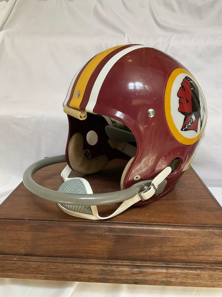 Vintage Riddell Kra-Lite Football Helmet 1973 Washington Redskins Charley Taylor  WESTBROOKSPORTSCARDS