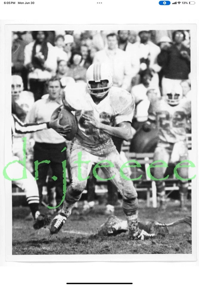 Vintage Riddell TK2 Football Helmet Miami Dolphins Paul Warfield WESTBROOKSPORTSCARDS