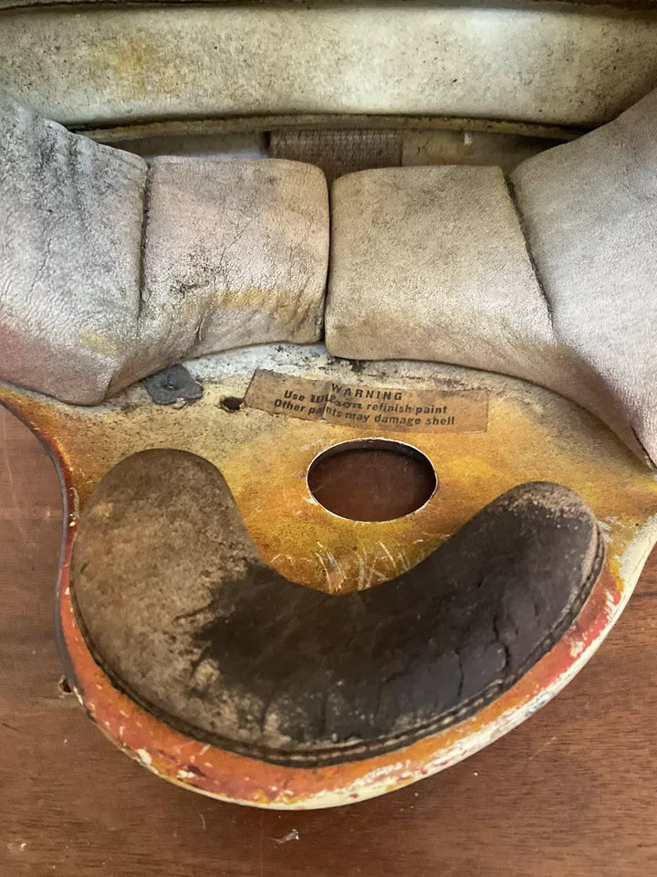 Original Vintage Wilson F2000 Football Helmet Chicago Bears WESTBROOKSPORTSCARDS