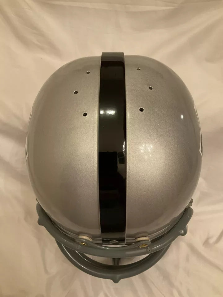 Vintage RK2 Style Football Helmet Oakland Raiders Ben Davidson  WESTBROOKSPORTSCARDS