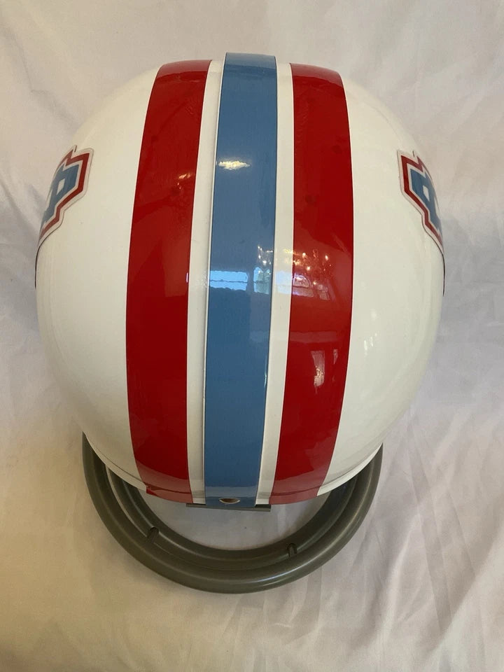 Custom RK Style Football Helmet Houston Oilers WESTBROOKSPORTSCARDS