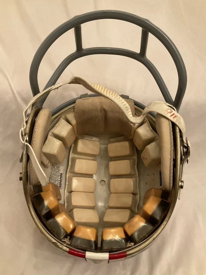 Vintage 1977 Riddell PAC3 Football Helmet San Francisco 49ers QB Style Mask WESTBROOKSPORTSCARDS