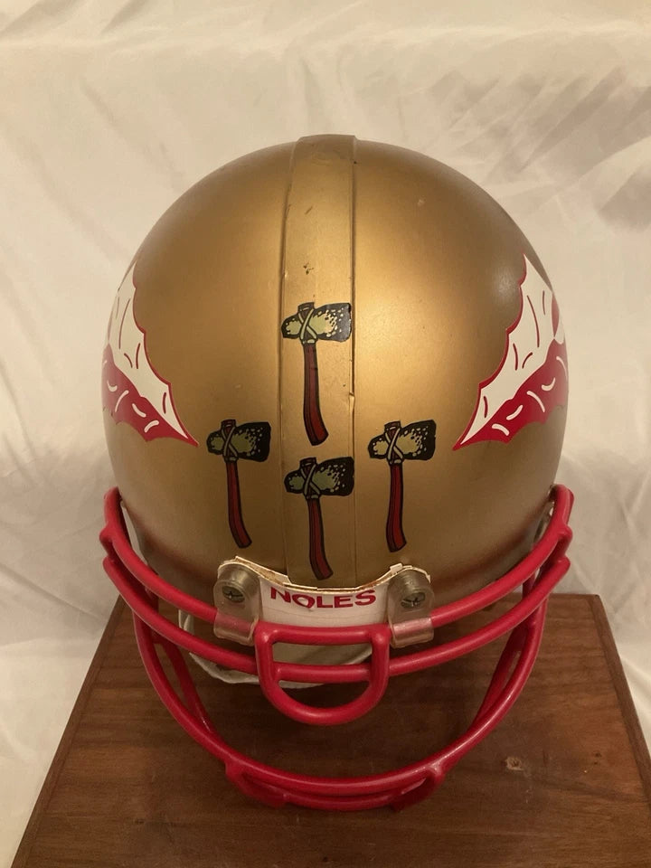RIddell VSR Football Helmet Vintage Game Used 1988-90 Florida State Seminoles WESTBROOKSPORTSCARDS