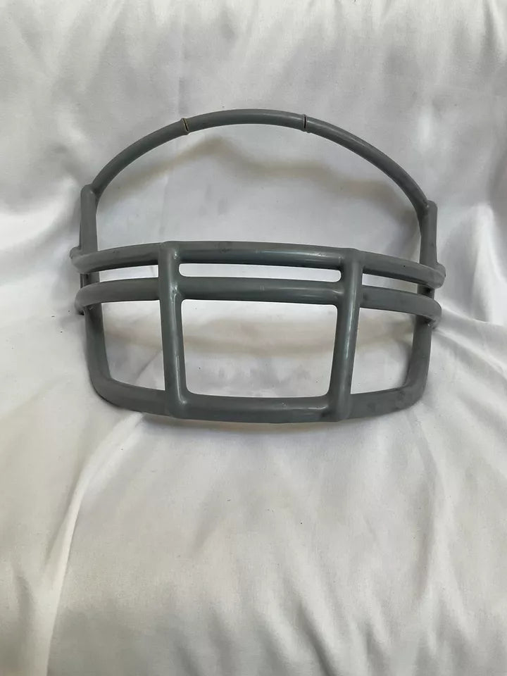 Vintage Original Schutt OPO-DW Large Red Dot Gray Football Helmet Facemask WESTBROOKSPORTSCARDS