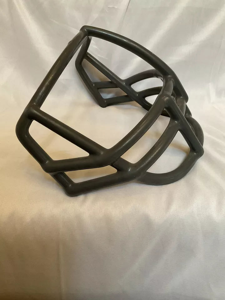 Vintage Riddell 1980s NOPO Football Helmet Dark Gray 3-Dot Facemask USFL WESTBROOKSPORTSCARDS