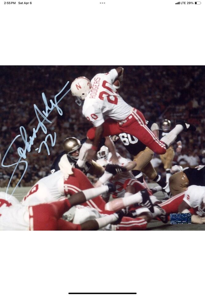 Original Riddell 1973 Nebraska Cornhuskers Kra-Lite TK2 Game Football Helmet  WESTBROOKSPORTSCARDS