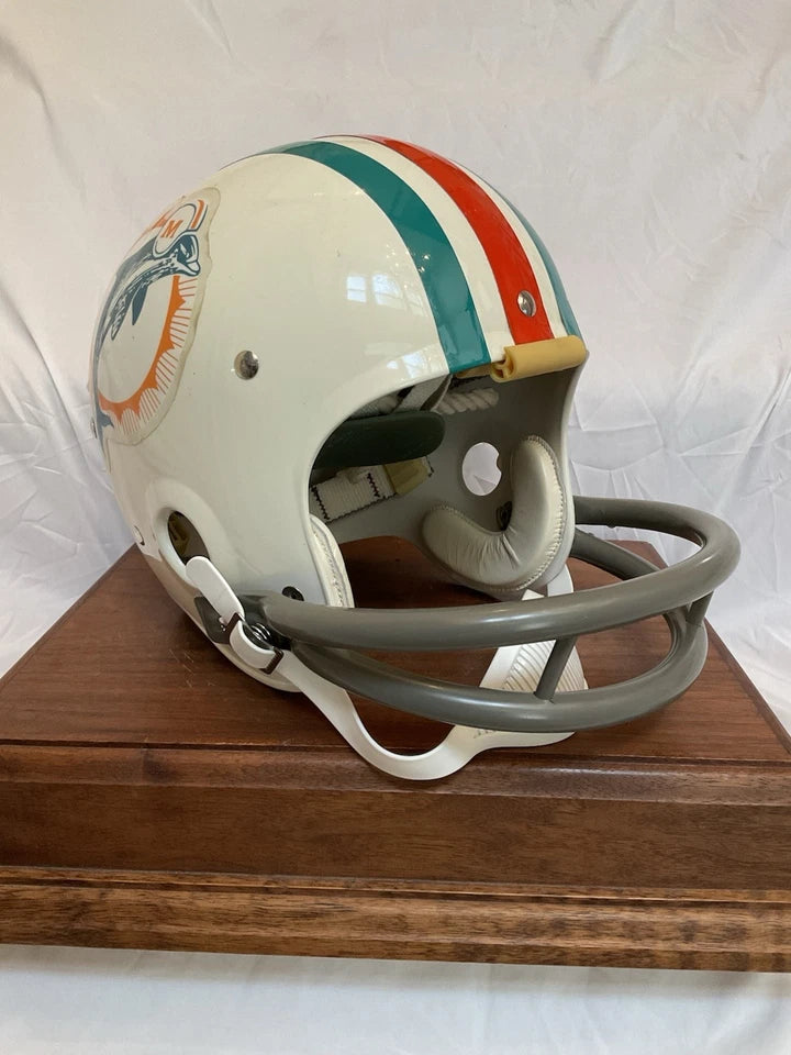 Vintage Riddell TK2 Football Helmet Miami Dolphins Paul Warfield WESTBROOKSPORTSCARDS