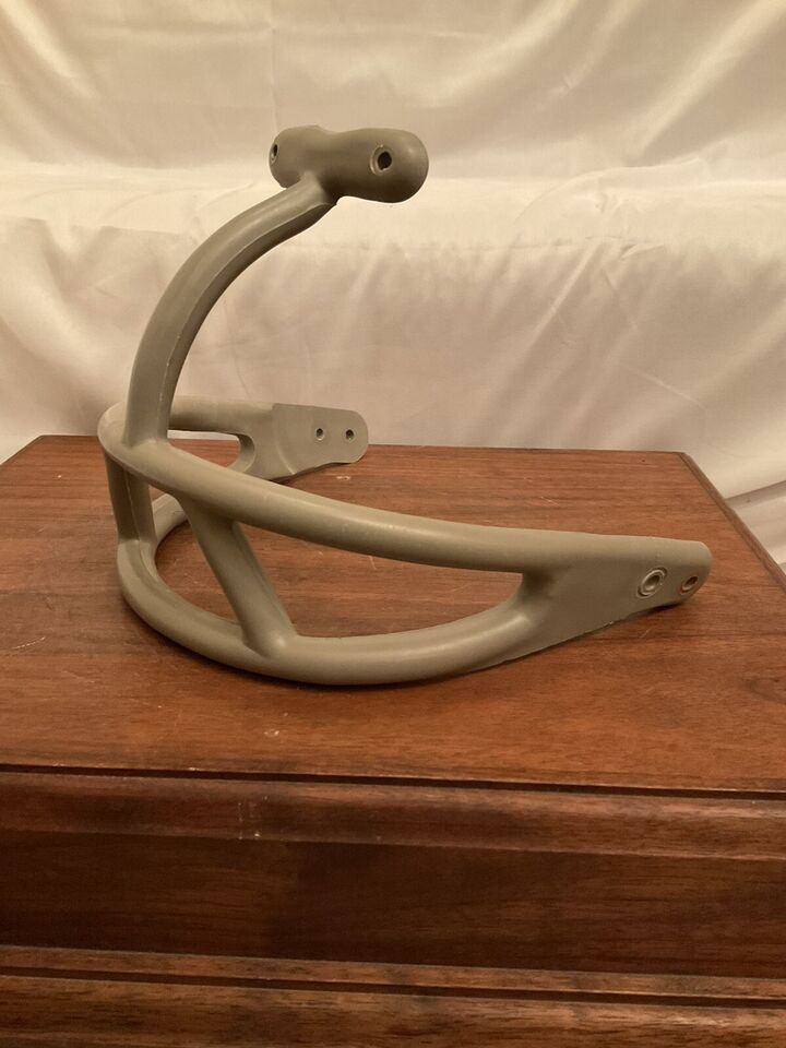 ORIGINAL Wilson 2-Bar 1960s Facemask With Nose bar Suspension Helmet Rawlings WESTBROOKSPORTSCARDS