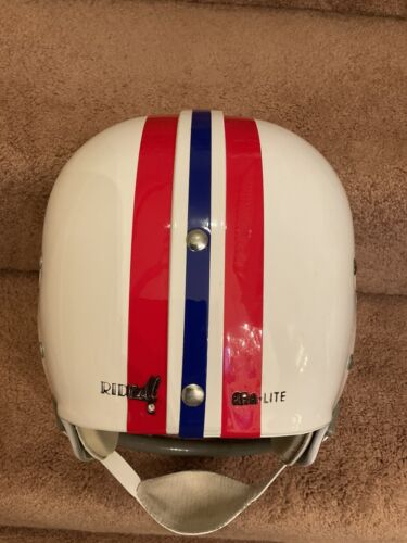 Riddell Kra-Lite RK2 Suspension Football Helmet 1963 Boston Patriots Parilli Sports Mem, Cards & Fan Shop:Fan Apparel & Souvenirs:Football-NFL Riddell