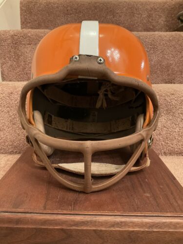 Original Vintage Riddell RK4 Suspension Football Helmet Custom Cleveland Browns Sports Mem, Cards & Fan Shop:Game Used Memorabilia:Football-NFL:Helmet WESTBROOKSPORTSCARDS