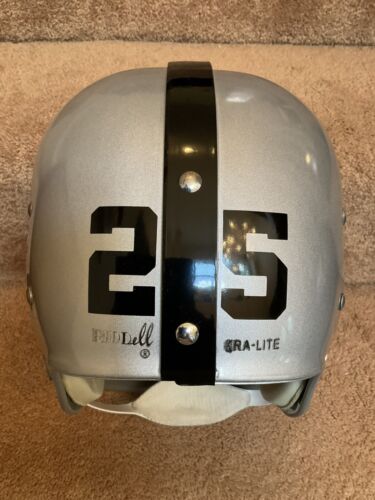 Riddell Kra-Lite RK2 Suspension Football Helmet Oakland Raiders Biletnikoff Sports Mem, Cards & Fan Shop:Fan Apparel & Souvenirs:Football-NFL Riddell   