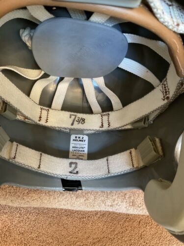 Riddell Kra-Lite RK2 Suspension Football Helmet Oakland Raiders Biletnikoff Sports Mem, Cards & Fan Shop:Fan Apparel & Souvenirs:Football-NFL Riddell