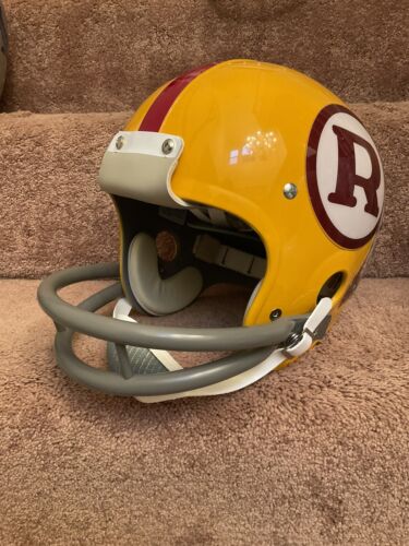 TK2 Style Football Helmet 1972 Washington Redskins Pat Fischer Lombardi R Style Sports Mem, Cards & Fan Shop:Autographs-Original:Football-NFL:Helmets WESTBROOKSPORTSCARDS