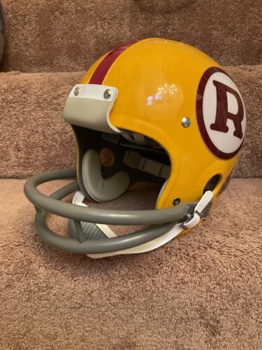 TK2 Style Football Helmet 1972 Washington Redskins Pat Fischer Lombardi R Style Sports Mem, Cards & Fan Shop:Autographs-Original:Football-NFL:Helmets WESTBROOKSPORTSCARDS   