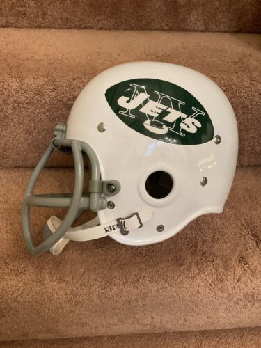 Riddell Kra-Lite RK2 Suspension Football Helmet New York Jets Super Bowl III Sports Mem, Cards & Fan Shop:Fan Apparel & Souvenirs:Football-NFL Riddell   