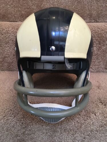 Los Angeles Rams Riddell TK2 Football Helmet 1970 Painted Horns Les Josephson Sports Mem, Cards & Fan Shop:Fan Apparel & Souvenirs:Football-NFL Riddell   