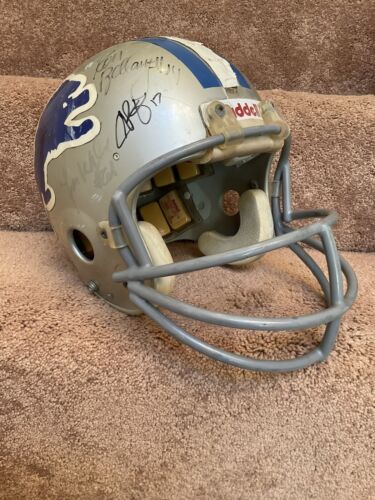 Autographed Detroit Lions Riddell 1979 PAC-3 Football Helmet Rare JOP Facemask Sports Mem, Cards & Fan Shop:Game Used Memorabilia:Football-NFL:Helmet WESTBROOKSPORTSCARDS