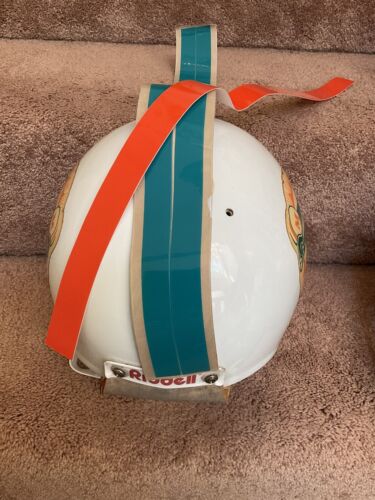 Miami Dolphins Riddell Micro-Fit Vintage 1978 Football Helmet Size M Sports Mem, Cards & Fan Shop:Fan Apparel & Souvenirs:Football-NFL Riddell