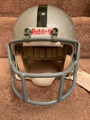 1981 Vintage Riddell WD1 Football Helmet- Custom Oakland Raiders Ray Guy Sports Mem, Cards & Fan Shop:Fan Apparel & Souvenirs:Football-NFL Riddell   