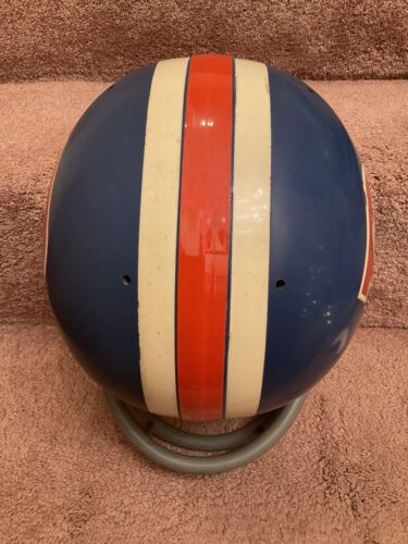 Vintage Riddell Authentic Denver Broncos Kra-Lite TK2 1971 Football Helmet Rare Sports Mem, Cards & Fan Shop:Fan Apparel & Souvenirs:Football-NFL Riddell   