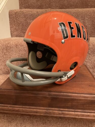 TK2 Style Football Helmet Custom 1976 Cincinnati Bengals Ken Anderson Sports Mem, Cards & Fan Shop:Autographs-Original:Football-NFL:Helmets WESTBROOKSPORTSCARDS
