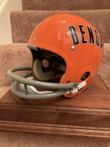 TK2 Style Football Helmet Custom 1976 Cincinnati Bengals Ken Anderson Sports Mem, Cards & Fan Shop:Autographs-Original:Football-NFL:Helmets WESTBROOKSPORTSCARDS   