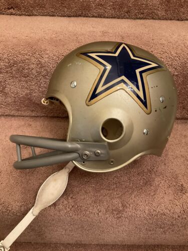 Calvin Hill Autographed Riddell Kra-Lite TK2 Football Helmet 1973 Dallas Cowboys Sports Mem, Cards & Fan Shop:Fan Apparel & Souvenirs:Football-NFL Riddell