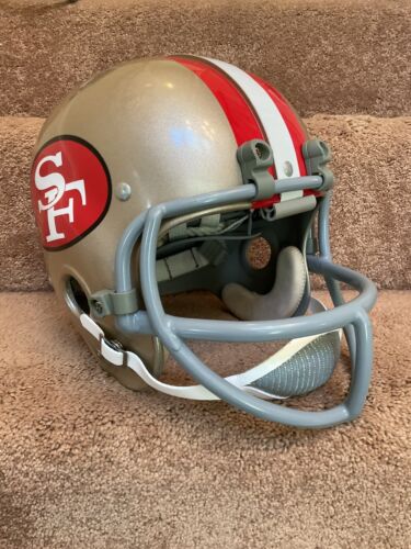 Riddell Kra-Lite RK2 Suspension Football Helmet San Francisco 49ers Dave Wilcox Sports Mem, Cards & Fan Shop:Fan Apparel & Souvenirs:Football-NFL Riddell   