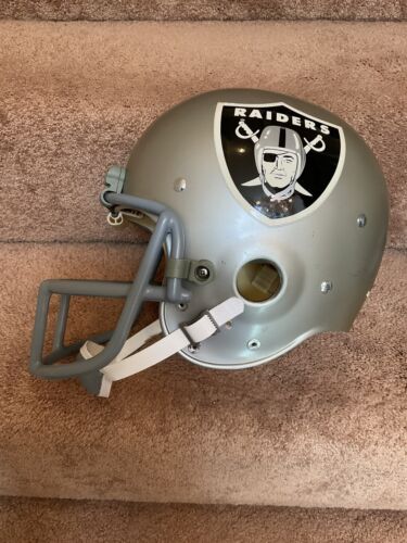 Vintage Riddell Kra-Lite TK2 Football Helmet Oakland Raiders Dave Casper Sports Mem, Cards & Fan Shop:Fan Apparel & Souvenirs:Football-NFL Riddell