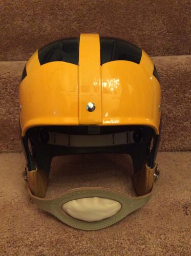 Michigan Wolverines 1947 National Champions Throwback RT Style Football Helmet Sports Mem, Cards & Fan Shop:Fan Apparel & Souvenirs:College-NCAA WESTBROOKSPORTSCARDS