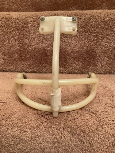 1960's Vintage ORIGINAL MacGregor 2-Bar And Nose Bar Facemask Suspension Helmet Sports Mem, Cards & Fan Shop:Game Used Memorabilia:Football-NFL:Helmet WESTBROOKSPORTSCARDS