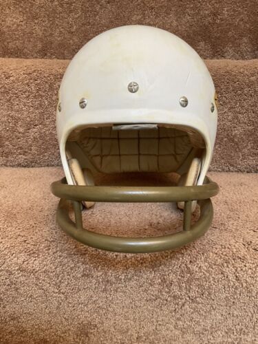 Vintage Game Used Rawlings HND Football Helmet St. Louis Cardinals Jim Otis? Sports Mem, Cards & Fan Shop:Fan Apparel & Souvenirs:Football-NFL Rawlings