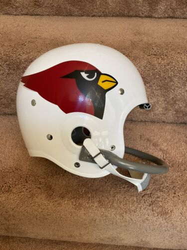 cardinal football helmet image St Louis Cardinals Riddell Kra-Lite TK2 Suspension Football Helmet – WESTBROOKSPORTSCARDS